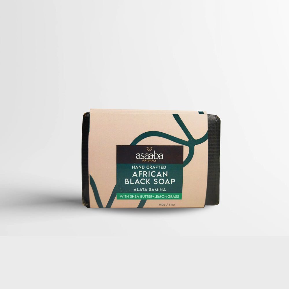 African Black Soap (with Shea Butter & Lemon Grass)